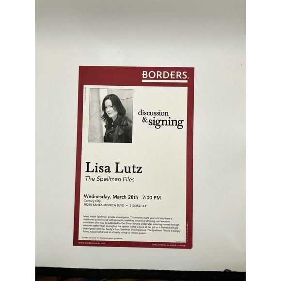 Autographed The Spellman Files by Lisa Lutz Hardback First Edition! - Picture 8 of 8